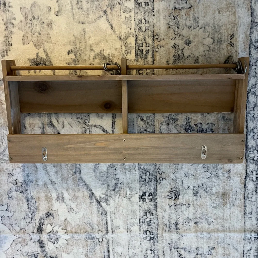 Target Brown Wall Decor Display Shelf